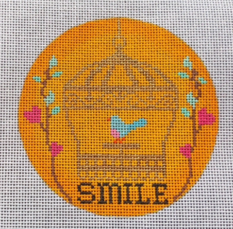 Nature: "Smile" Birdcage Ornament