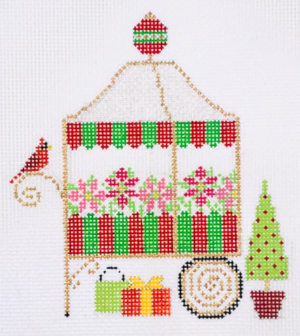 Nature: Flower Market Cart - Winter