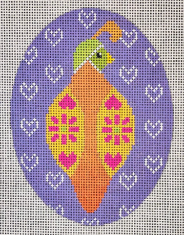 Nature: Quail - Violet Background