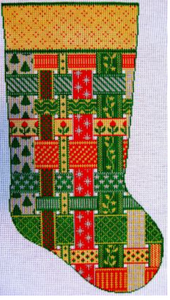 Stocking: Joan's Stocking, French Ribbons 13ct