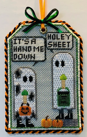 Holey Sheet Tag with stitch guide