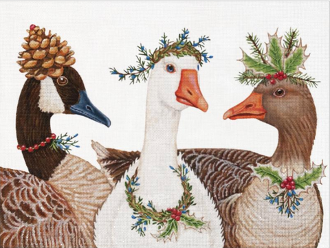 Festive Geese