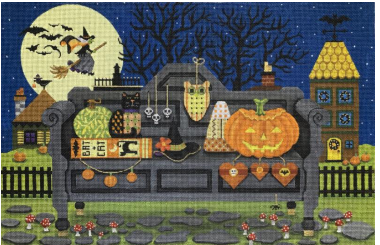 Halloween Bench