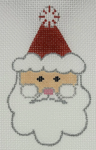 Little Bits - Peppermint Santa with stitch guide