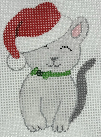 Little Bits - Christmas Kitty with stitch guide