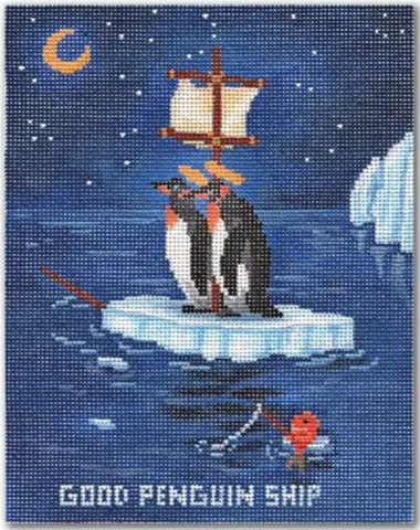 Will Bullas Pillows & Pictures - Good Penguin Ship