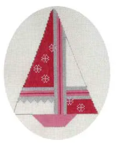 Walker Street Designs Ornament - Sailboat