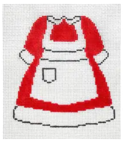 Walker Street Designs Ornament - Mrs Santa