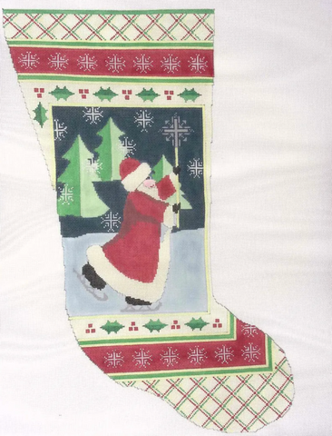 Walker Street Designs Stockings - Santa