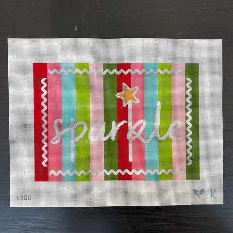 Sparkle on Stripes