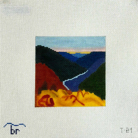 Square -	Autumn Mountain View