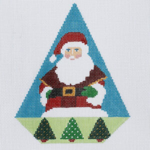 Triangle - Christmas Tree Santa