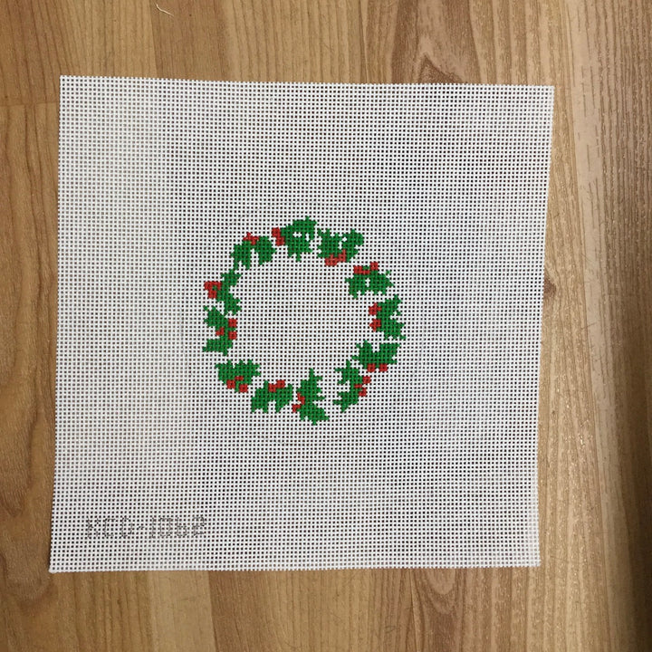 Round - Holly Wreath