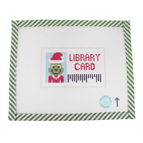 Grinch Library Card