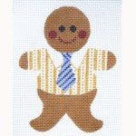 Gingerbread: Yellow Striped Shirt