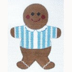 Gingerbread: Teal Lacy