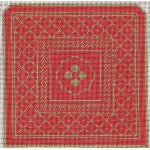 Purse: Napoleon's Bee 3-pc Bag, Red and Gold