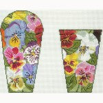 Scissor Case: Pansy Scissor Case