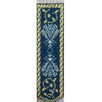 Bookmark: Napoleon's Bee - Cobalt Blue and Cream