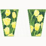 Scissor Case: Yellow Tulips Scissor Case