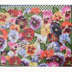 Pillow or Picture: Pansy Large Pillow 13ct