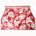 Purse: Karen's 4 pc Red Damask Purse