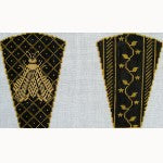 Scissor Case: Napoleon's Bee - Black & Gold Scissor Case