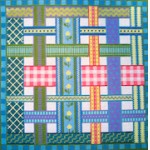 Pillow or Picture: French Ribbon Pillow, 13ct