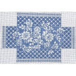 Brickcover: Karen's Wedgewood & White  Damask Brick Cover, 13ct