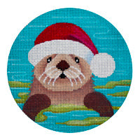 Christmas: Santa Otter with Kelp