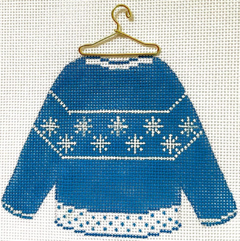 Sweater - Snowflakes with stitchguide