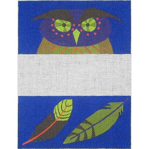 Eyeglass Case: Owl  w/ ribbon