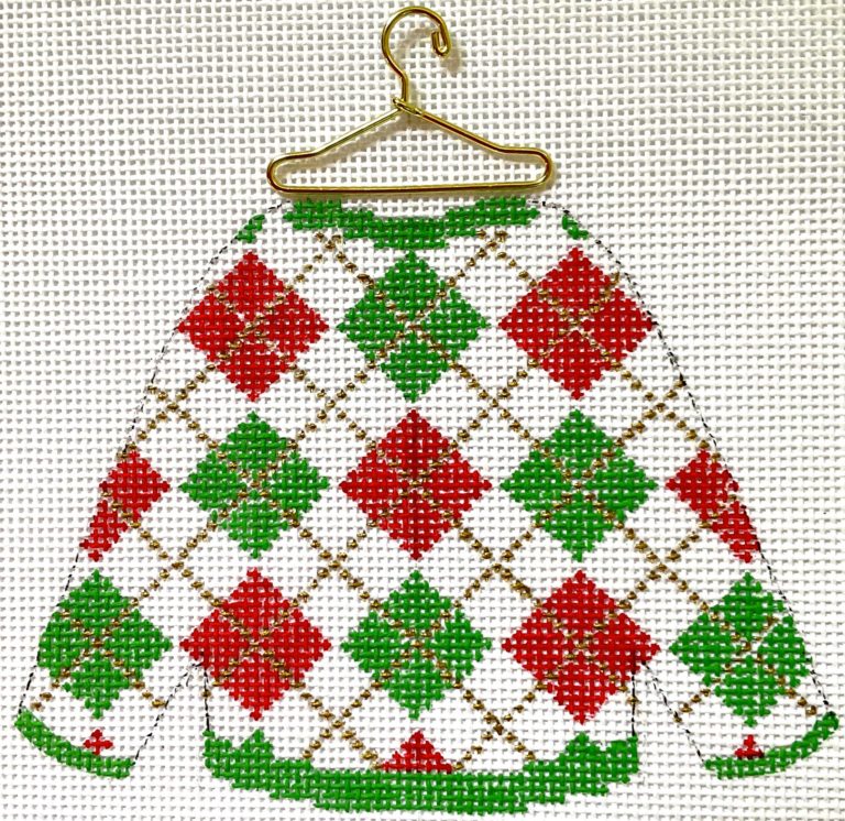 Sweater - Argyle with stitchguide