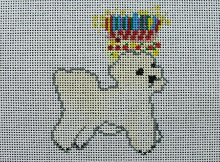 TOY DOG with CAKE  13ct