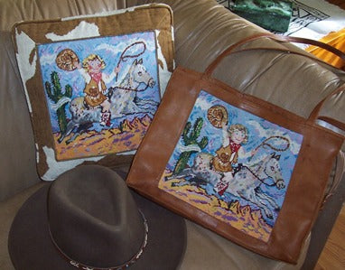 RIDE 'EM COWGIRL  13ct