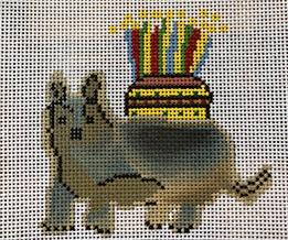 CORGI W/CAKE  13ct