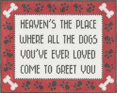 Sayings - HEAVEN’S THE PLACE...  13ct
