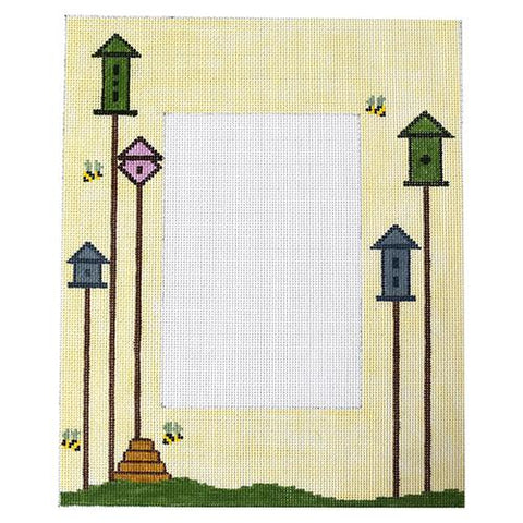 Frame - Bee Skep and 3 Bird Houses