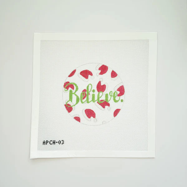 Believe Santa Hats (Red)