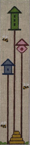 Bookmarks - Bee Skep and 3 Bird Houses