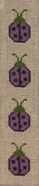 Bookmarks - Purple Ladybug