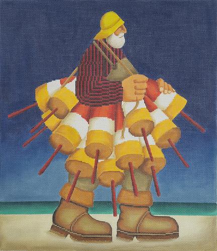 LOBSTER FISHERMAN   13ct