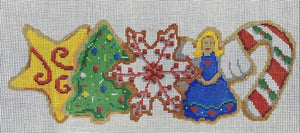 Cookie Rows: Christmas Cookies