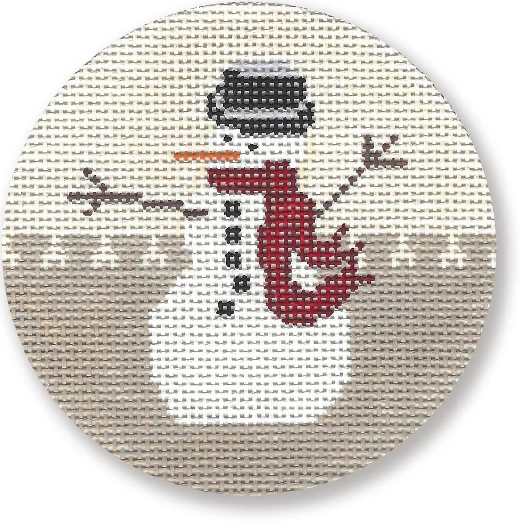 Laura Megroz  Ornament - Snowman