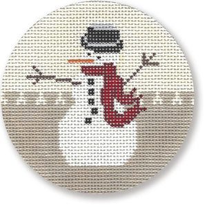 Laura Megroz  Ornament - Snowman
