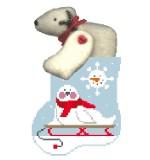 Mini Socks with Inserts - Seal with Polar Bear