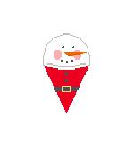 Sno Cone: Santa Sno Cone