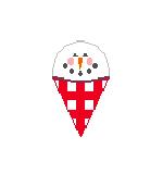 Sno Cone: Checked Sno Cone