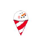 Sno Cone: Striped Sno Cone