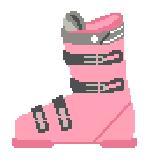Ski Boot: PInk